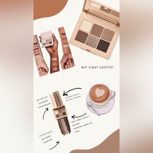 Dibs the Palm pallet on the go eyeshadow pallet - Coffee in Hanf